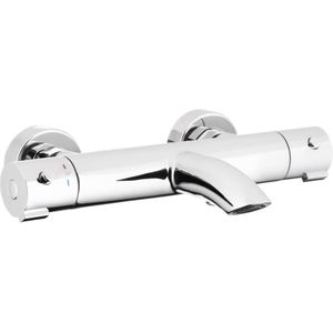 KFA Armatura 5734-010-00 - Thermostatisch badkraan MOZA glanzend chroom