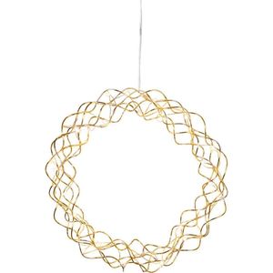 Eglo 411014 - LED Kerst Decoratie CURLY 30xLED/0,064W/3/230V messing