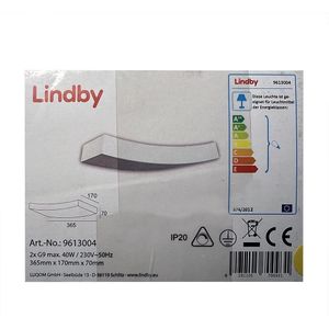 Lindby - Wandlamp LEANDER 2xG9/20W/230V