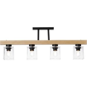 Bevestigde hanglamp RUSTIC RADIANCE 4xE27/60W/230V