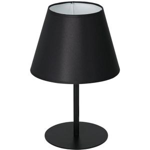 Tafellamp ARDEN 1xE27/60W/230V diameter 20 cm zwart/wit