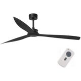 FARO - JUST FAN XL - Plafondventilator - Zwart - Diameter 178 cm - Met Afstandsbediening