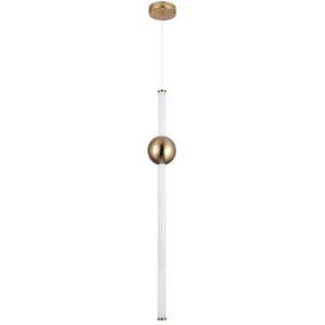 Klausen 142021 - LED Hanglamp aan een koord VEROS LED/30W/230V wit/koper