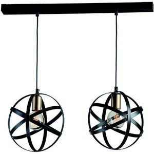 Hanglamp aan koord VIENNA 2xE27/60W/230V