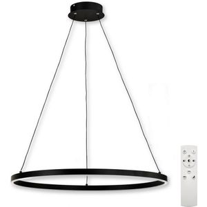 Top Light - Dimbare LED hanglamp aan een koord LED/30W/230V zwart + afstandsbediening
