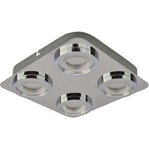 ITALUX MB14187-04A CH - LED Plafondlamp AURORE 4xLED/5W/230V