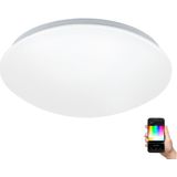 Eglo 32589 - LED RGB Wand- en plafondlamp dimbaar GIRON-C LED/17W/230V