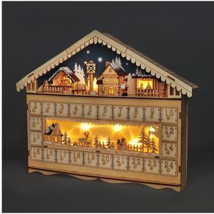 Brilagi - LED adventskalender LED/2xAA grenen