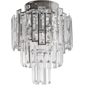 LED Plafondlamp 3xE27/60W/230V + 3xLED/3W/230V