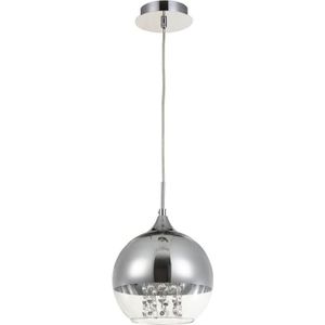 Maytoni P140-PL-110-1-N - Hanglamp aan een koord FERMI 1xE27/60W/230V chroom