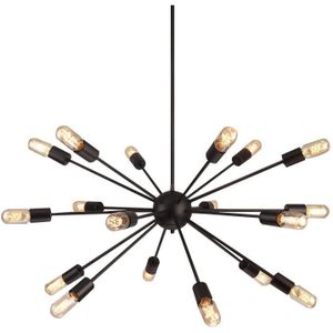 Azzardo AZ1657 - Hanglamp met vaste pendel ORBIT 18xE27/60W/230V