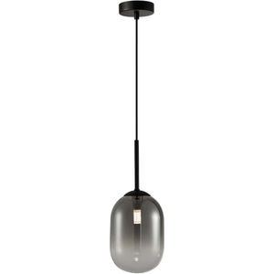 Hanglamp aan een koord ALIAS 1xE14/40W/230V diameter 12 cm zwart/grijs