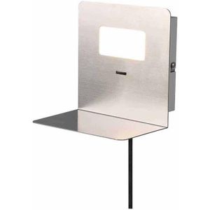 Trio - LED Wandlamp met plank ALOFT LED / 3W / 230V + USB poort