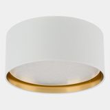 Plafond Lamp BILBAO 4xE27/15W/230V d. 45 cm wit/goud