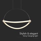 LED Hanglamp aan een koord LED/12W/230V 3000K