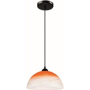 Hanglamp aan een touwtje 1xE27/60W/230V oranje