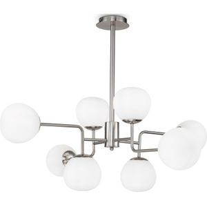 Maytoni MOD221-PL-08-N - Hanglamp met vaste pendel ERICH 8xE14/40W/230V chroom