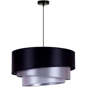 Duolla - Plafondlamp TRIO 1xE27/15W/230V diameter 60 cm blauw/zilver