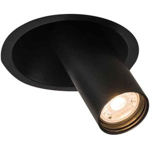 Shilo 7804 - Inbouwspot YAKUMO 1xGU10//MR11/15W/230V zwart