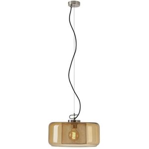 Briloner 4018-017 - Hanglamp aan een koord SEVENTIES 1xE27/40W/230V goud