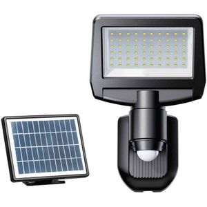 LED Solar sensor schijnwerper TOMI LED/10W/7,4V IP44