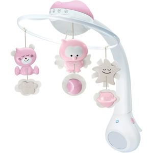 Infantino - Wiegmobiel met melodie 3in1 3xAAA roze
