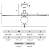 Plafondlamp - Modern - Wit - Aluminium