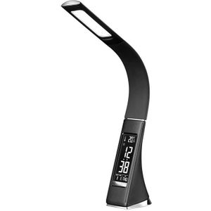 Solight WO46-B - LED Tafellamp met display dimbaar LED/6W/230V zwart