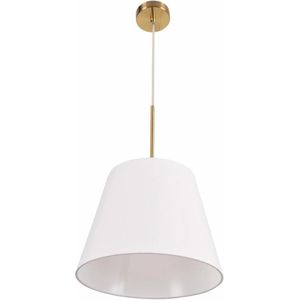 Hanglamp aan een koord ELENA 1xE27/20W/230V wit