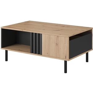 Salontafel BADIA eiken/antraciet