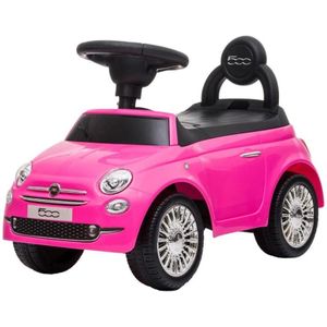 Loopfiets Fiat 500 2xAA roze