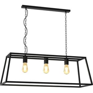 Hanglamp aan een ketting FRAME 3xE27/60W/230V