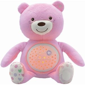 Chicco First Dreams Knuffel Beer Projector - Roze