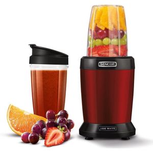 Sencor - Smoothie voedingsmixer 1000W/230V rood