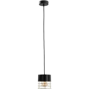 Hanglamp aan een koord ROY 1xE27/60W/230V zwart