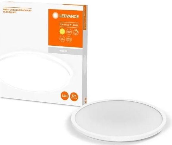 LEDVANCE - Orbis Ultra - LED Plafondlamp - Wit - Dimbaar - 40 cm - Kunststof
