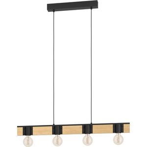 Eglo 43902 - Hanglamp aan een koord BAILRIGG 4xE27/40W/230V