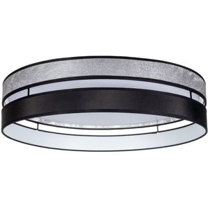 LED dimbare plafondlamp LIMA LED/36W/230V Wi-Fi Tuya+ RC zwart/zilver