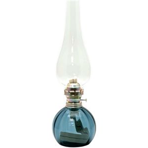 Olielamp BASIC 38 cm blauw