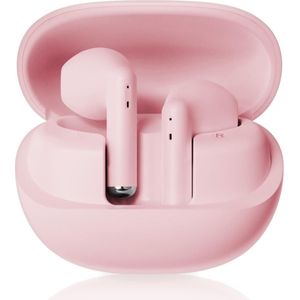 Niceboy Beans 4 - Draadloze Oordopjes - Roze - 300 mAh + 2x 35 mAh - IPX4