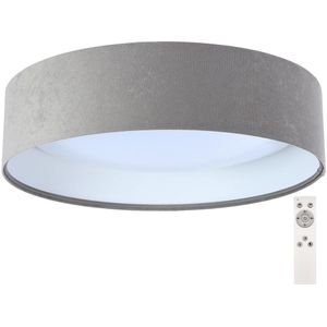 Dimbare LED Plafond Lamp SMART GALAXY LED/24W/230V grijs/wit + AB