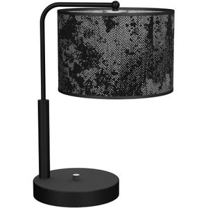 Tafel Lamp SATINO 1xE27/60W/230V zwart/grijs
