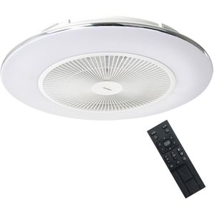 Brilagi - Dimbare LED Lamp met Ventilator AURA LED/38W/230V wit + AB