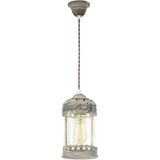 Eglo 49203 - Hanglamp LANGHAM 1xE27/60W/230V