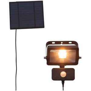 Eglo 900247- Solar LED Schijnwerper met Sensor VILLAGRAPPA 15xLED/0,03W/3,7V IP44