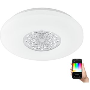 Eglo 96821 - Dimbare LED RGB Plafond Lamp CAPASSO-C LED/17W/230V