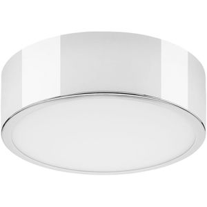 Plafondlamp DANTE 1xE27/60W/230V diameter 26 cm glanzend chroom