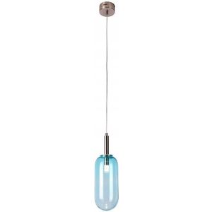 LED Hanglamp aan koord FIUGGI LED/6W/230V blauw