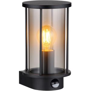 Globo 31360S - Wandlamp voor buiten met sensor GRACEY 1xE27/60W/230V IP54