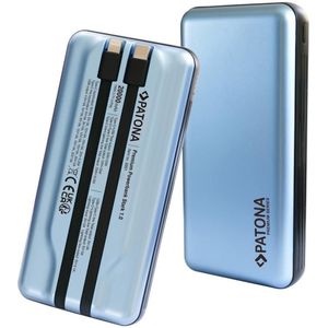 PATONA - Powerbank 20000mAh PD65W Li-Pol 3A USB-C/Lightning